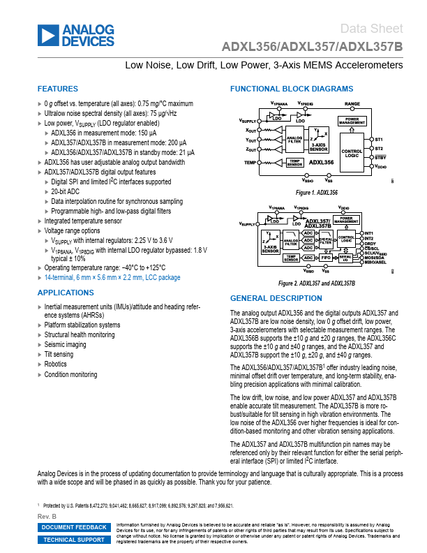 ADXL357B