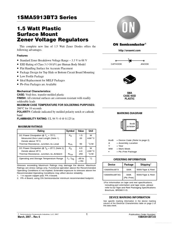 1SMA5933BT3