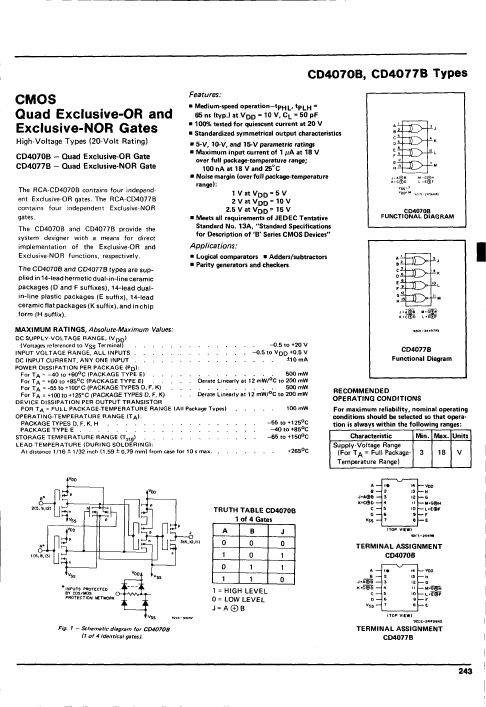 CD4070B