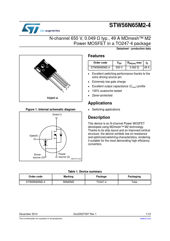 STW56N65M2-4