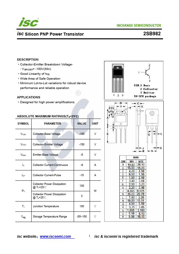 2SB982