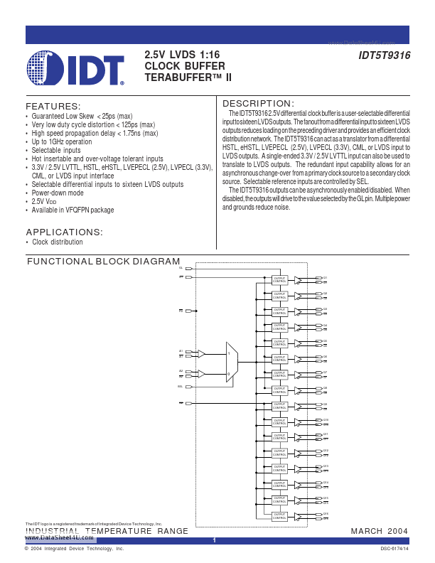 IDT5T9316