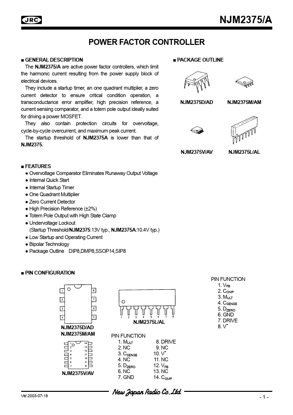 NJM2375V