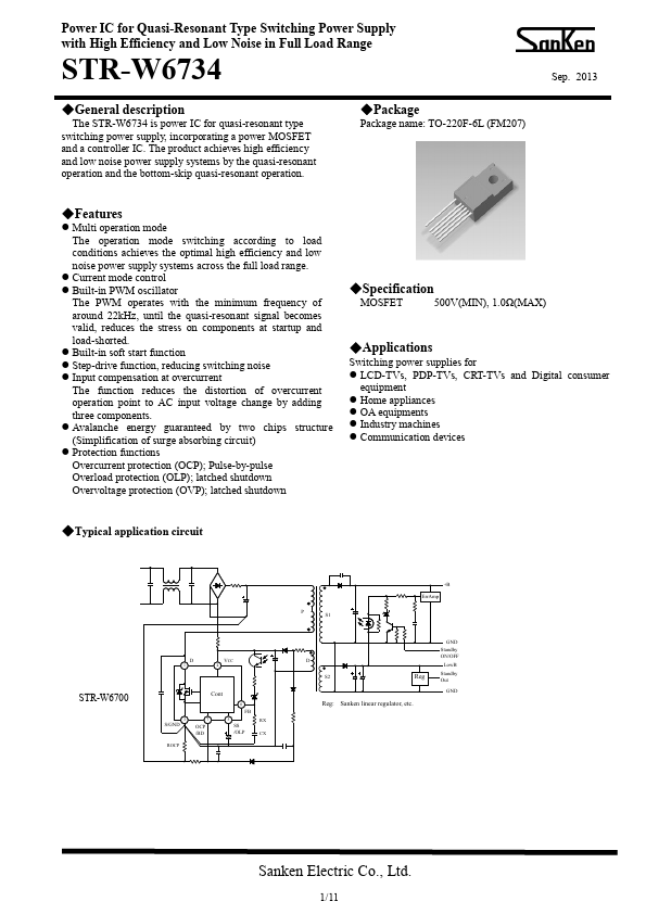 STR-W6734