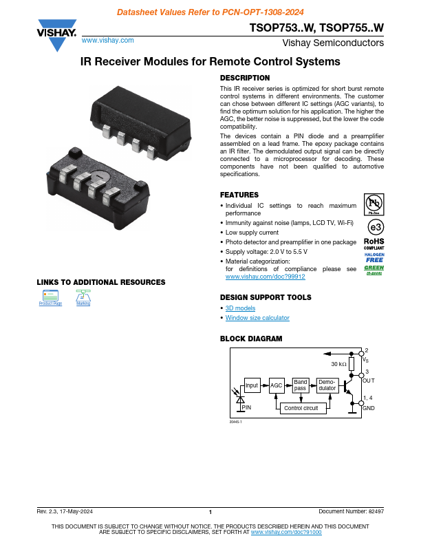 TSOP75340W