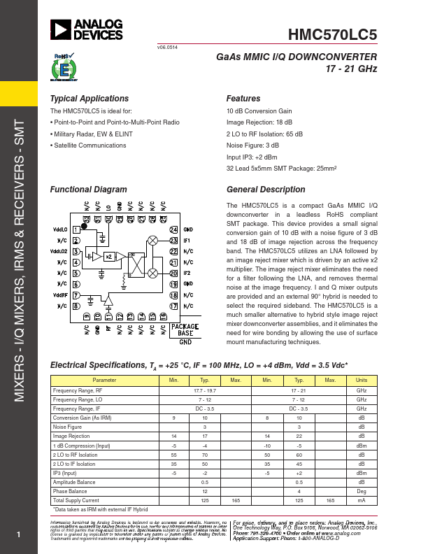 HMC570LC5