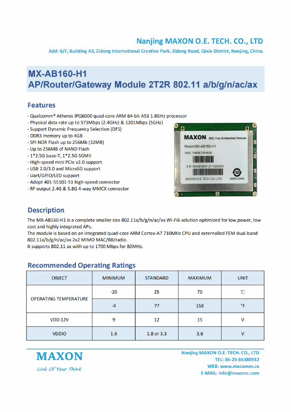 MX-AB160-H1