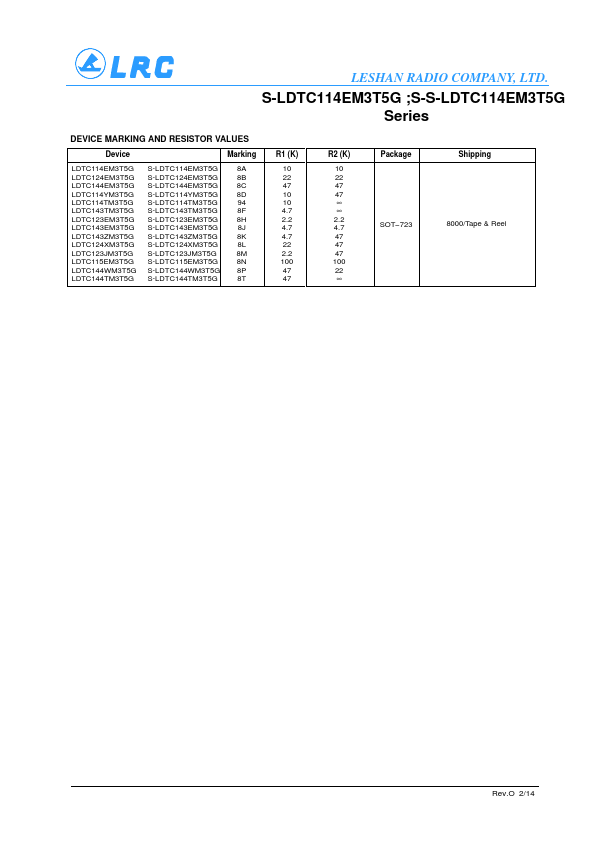 LDTC114EM3T5G