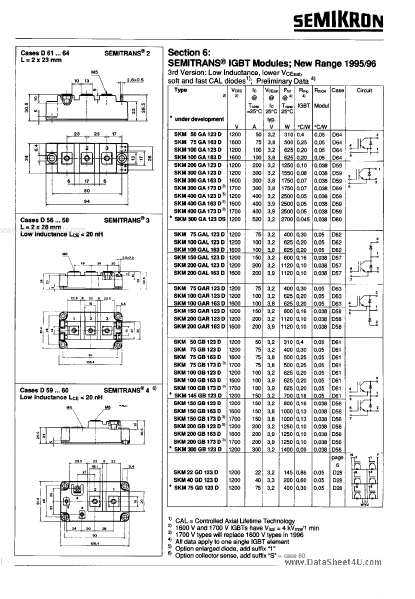 SKM300GAL163D