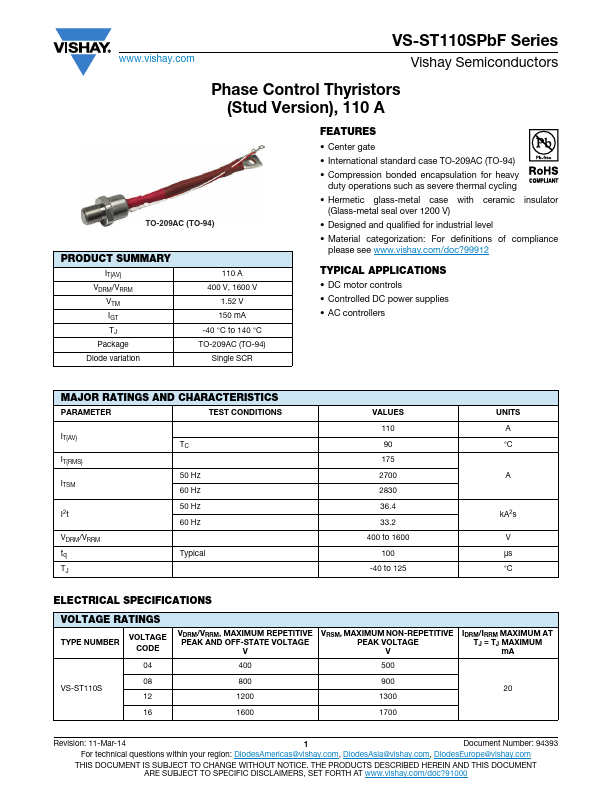 VS-ST110S16P0PBF