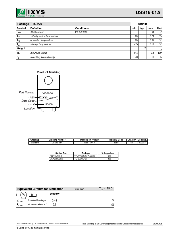 DSS16-01A