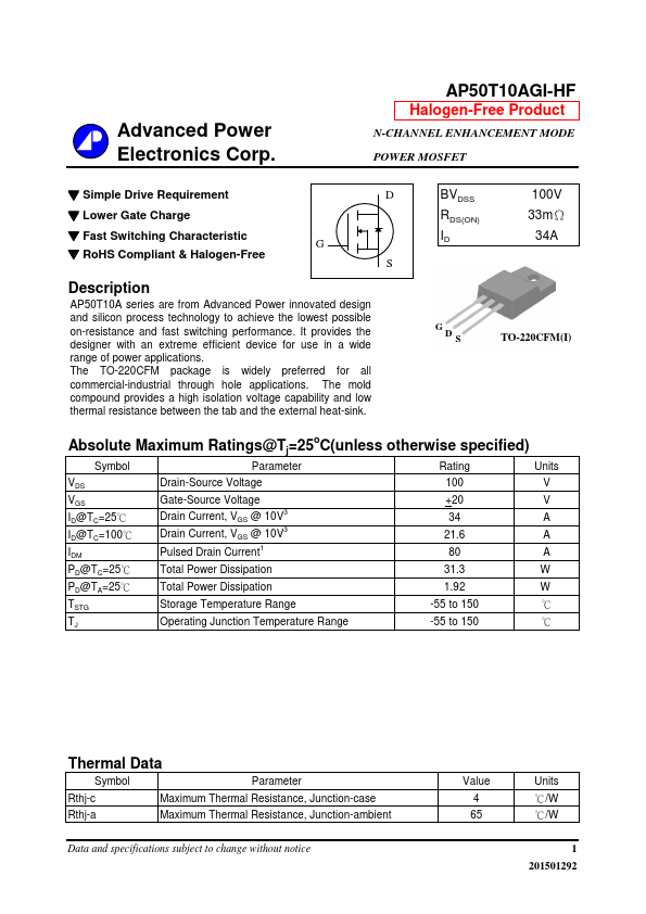 AP50T10AGI-HF