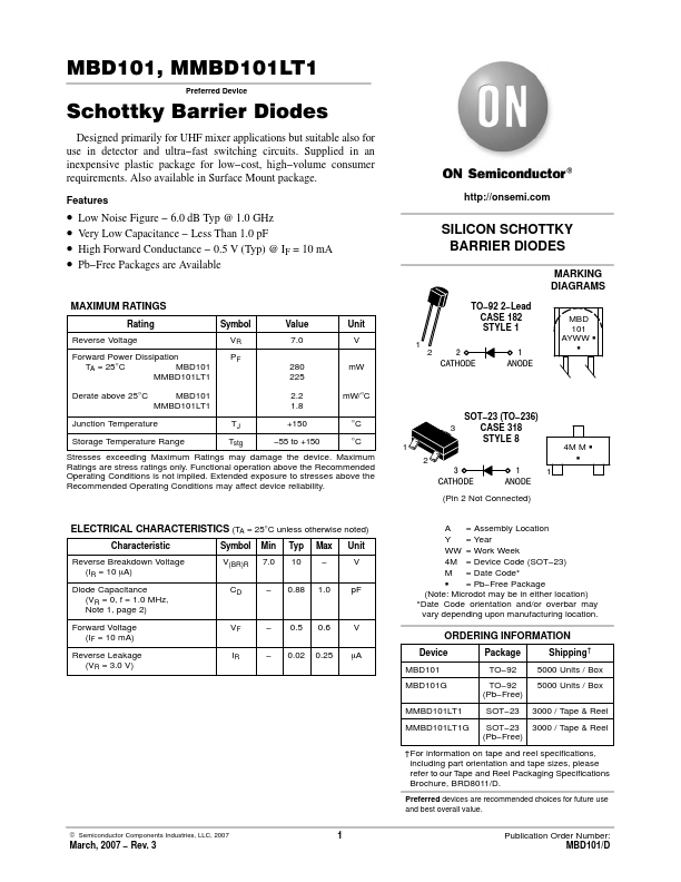 MMBD101LT1