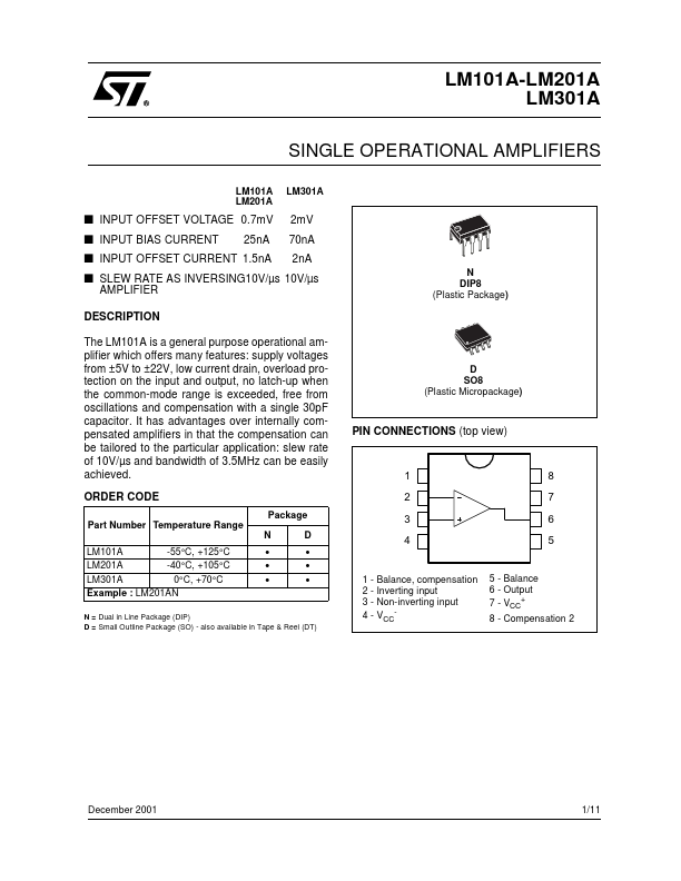 LM301A