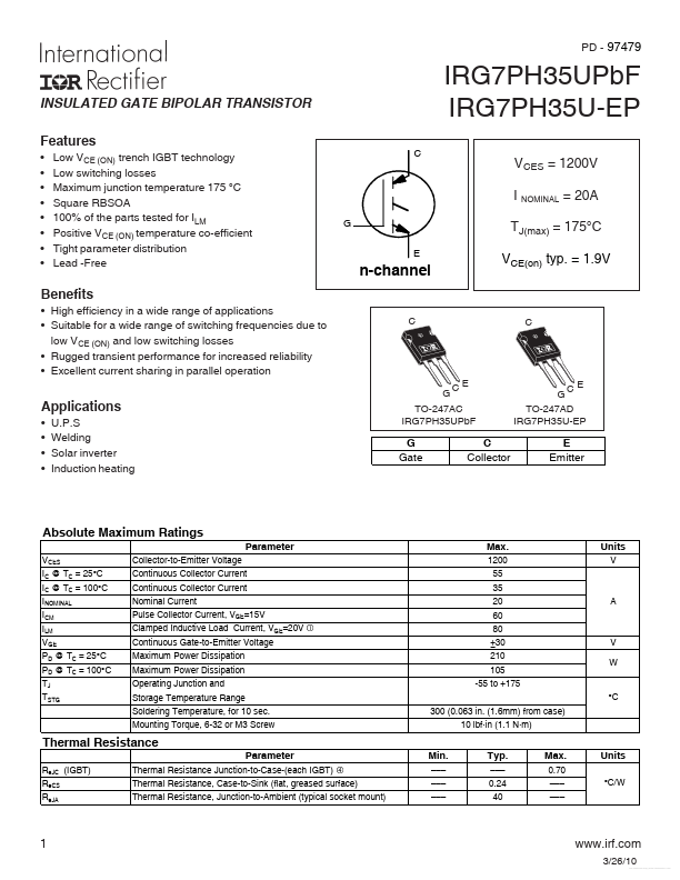 IRG7PH35U-EP