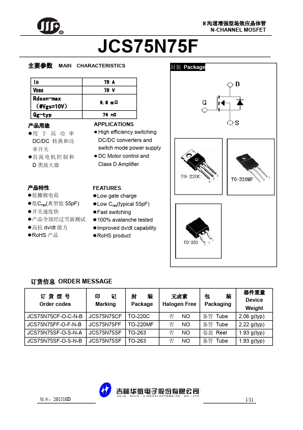 JCS75N75FF