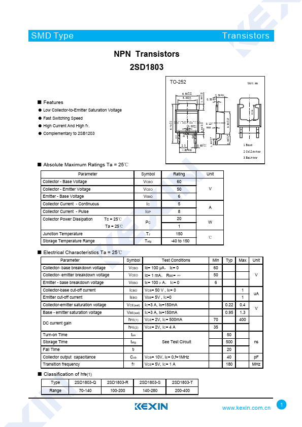 2SD1803