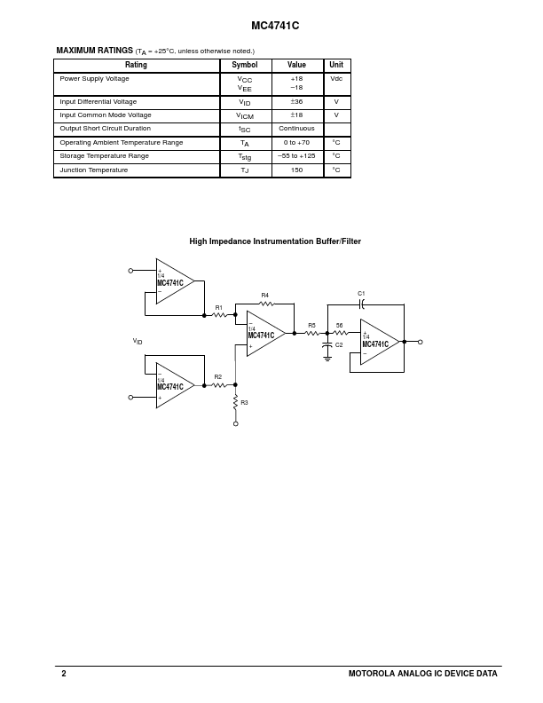 MC4741C