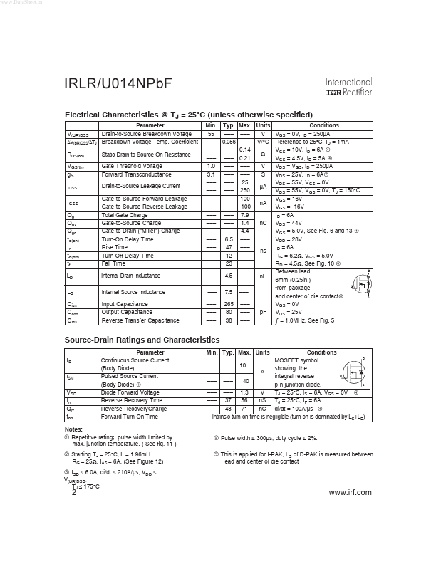 IRLR014NPBF