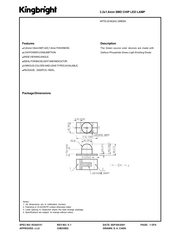 KPTD-3216QGC