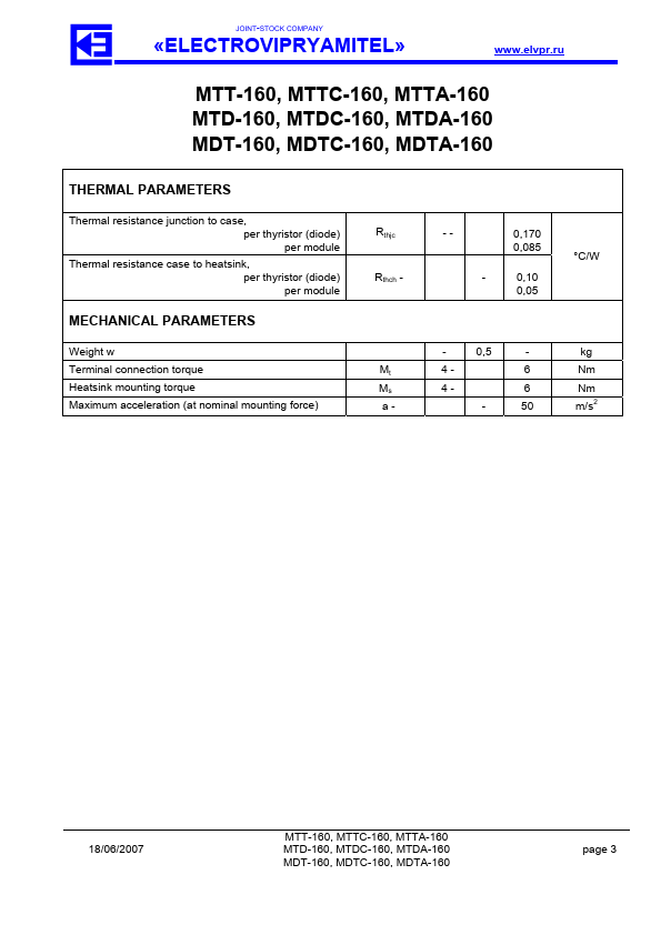 MDT-160