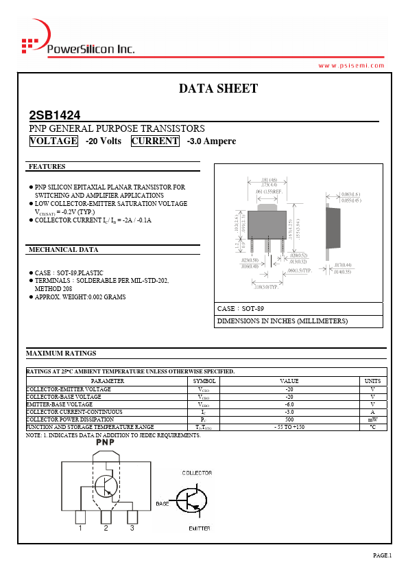 2SB1424