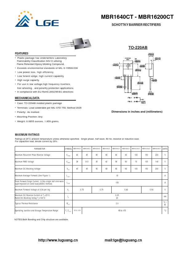 MBR16100CT