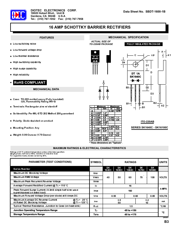 SK1660C