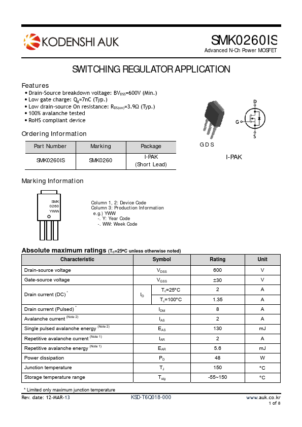 SMK0260IS