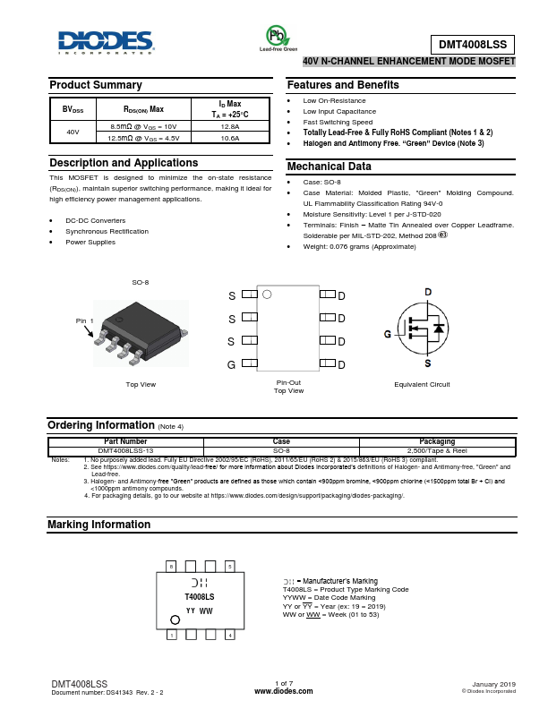 DMT4008LSS