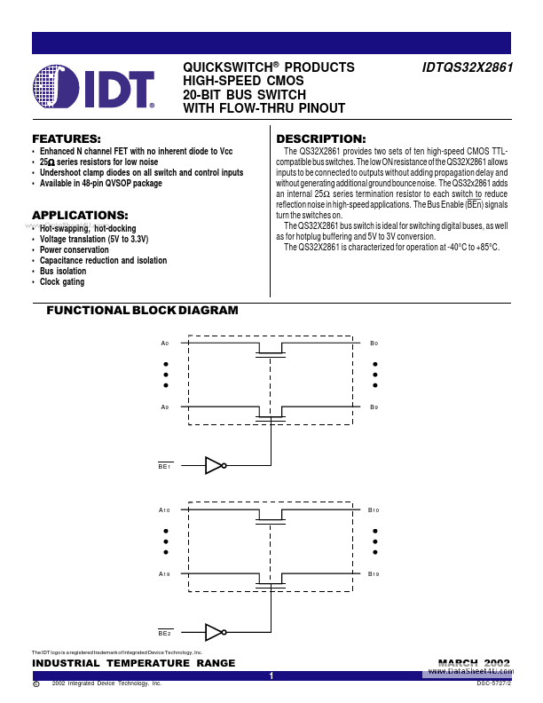 IDTQS32X2861