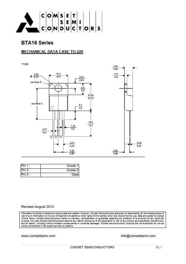 BTA16-800B