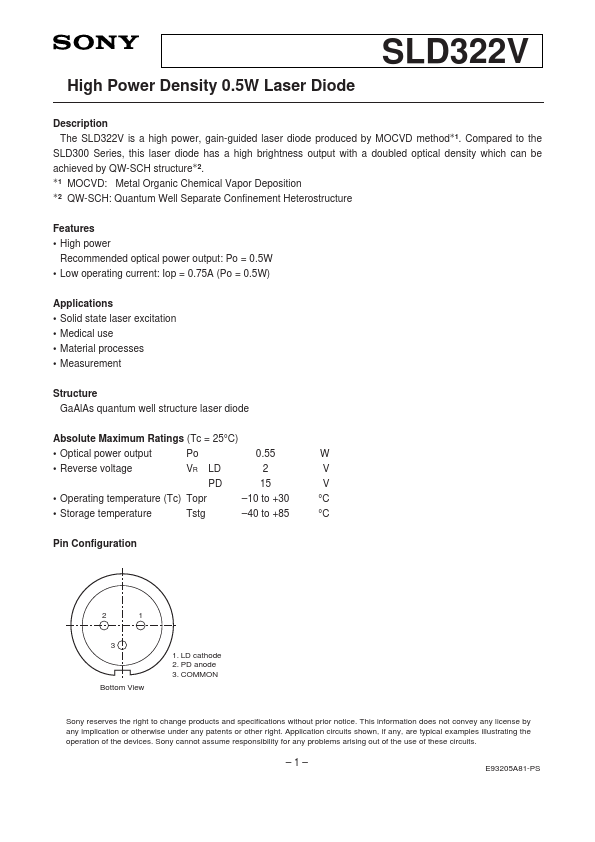 SLD322V