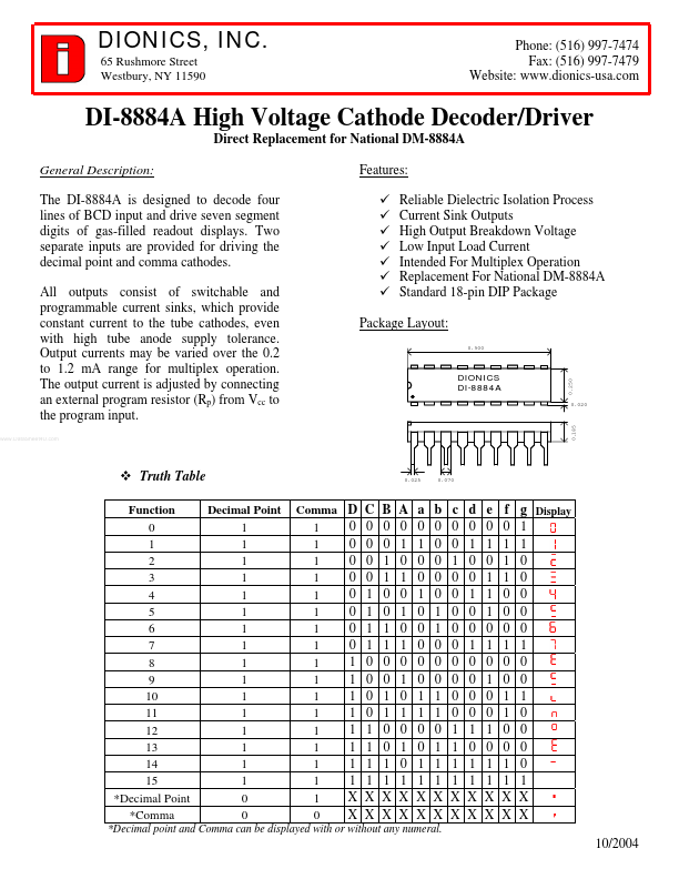 DI-8884A