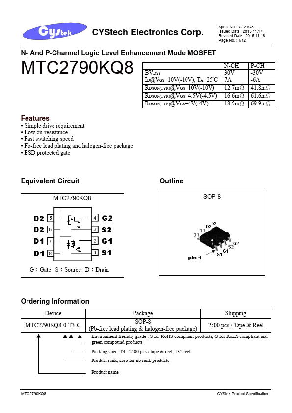 MTC2790KQ8