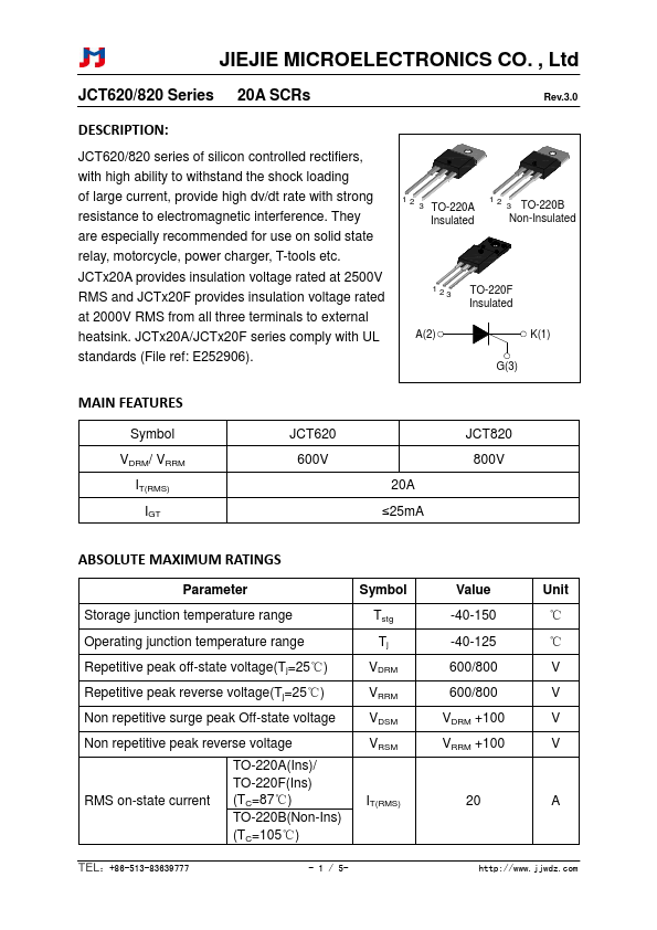 JCT820B