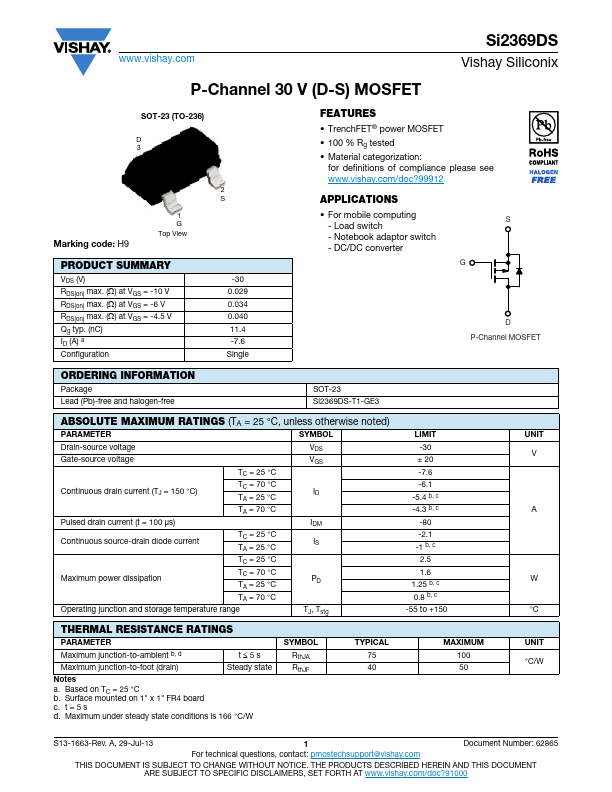 Si2369DS