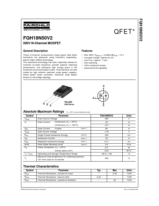 FQH18N50V2