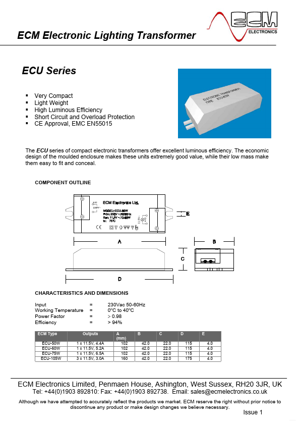 ECU-60W