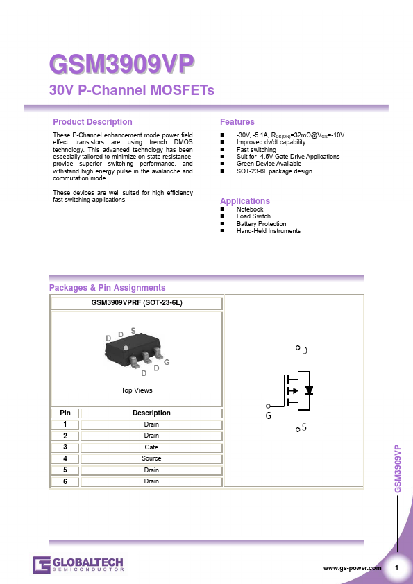 GSM3909VP