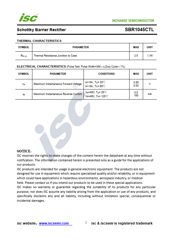 SBR1045CTL