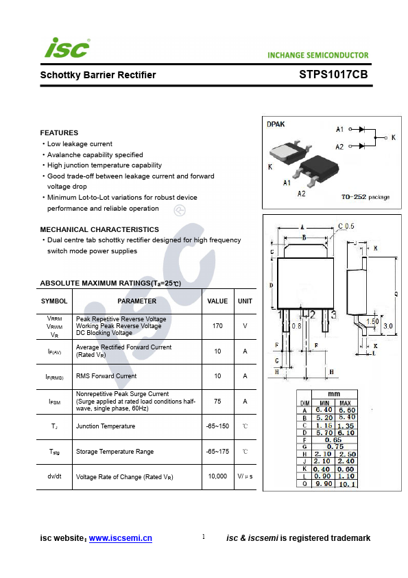 STPS1017CB