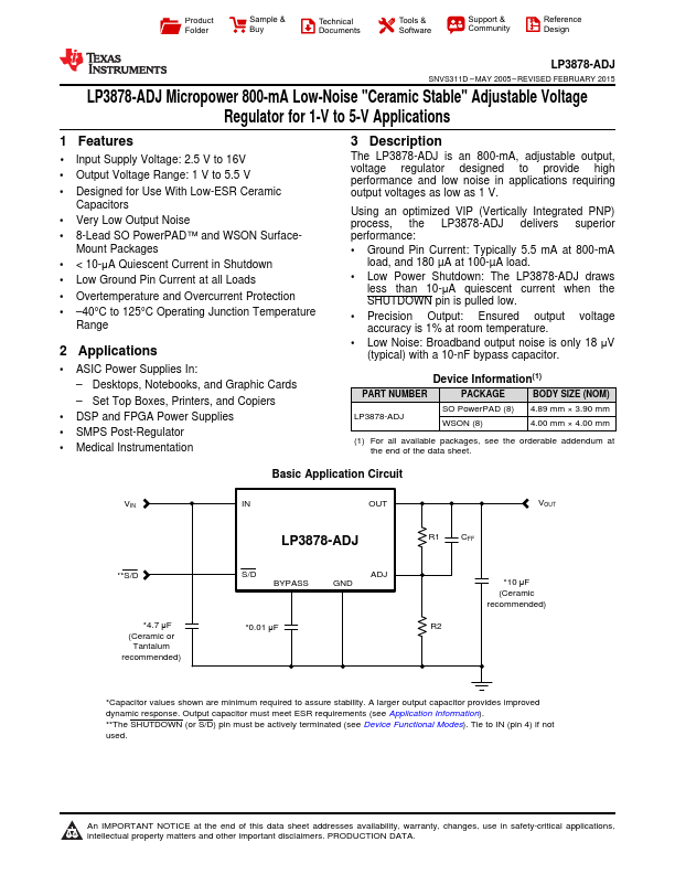 LP3878-ADJ