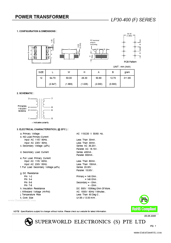 LP30-400F