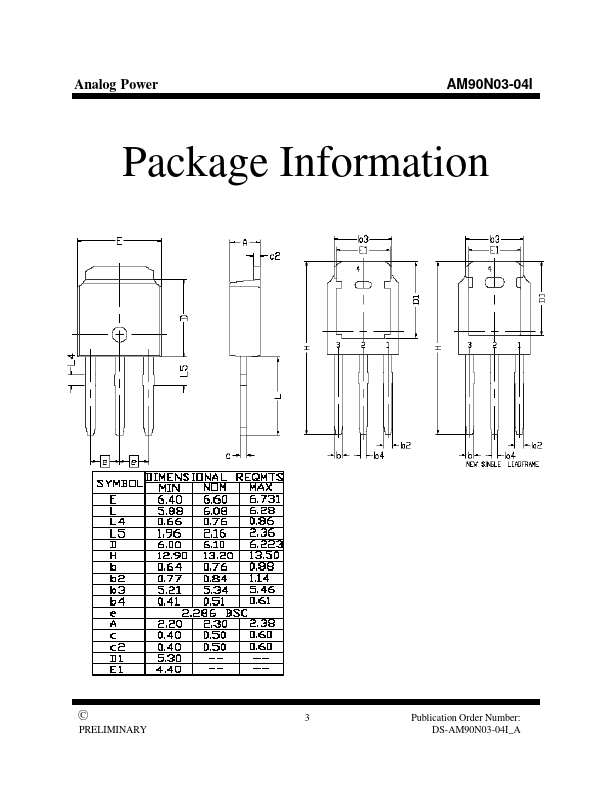 AM90N03-04I