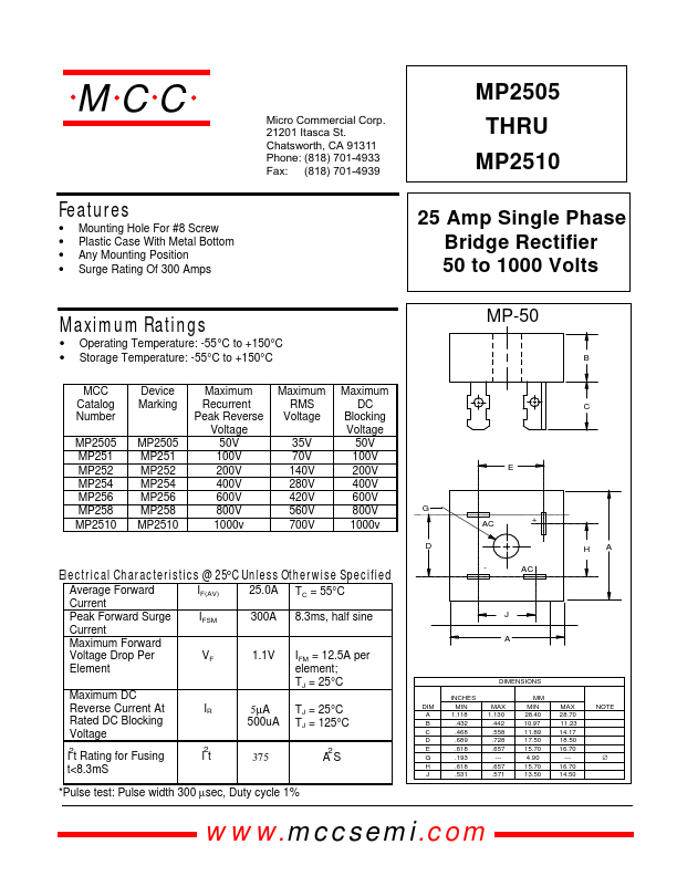 MP2505