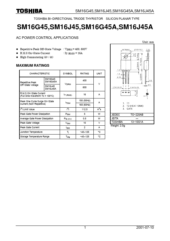 SM16G45A