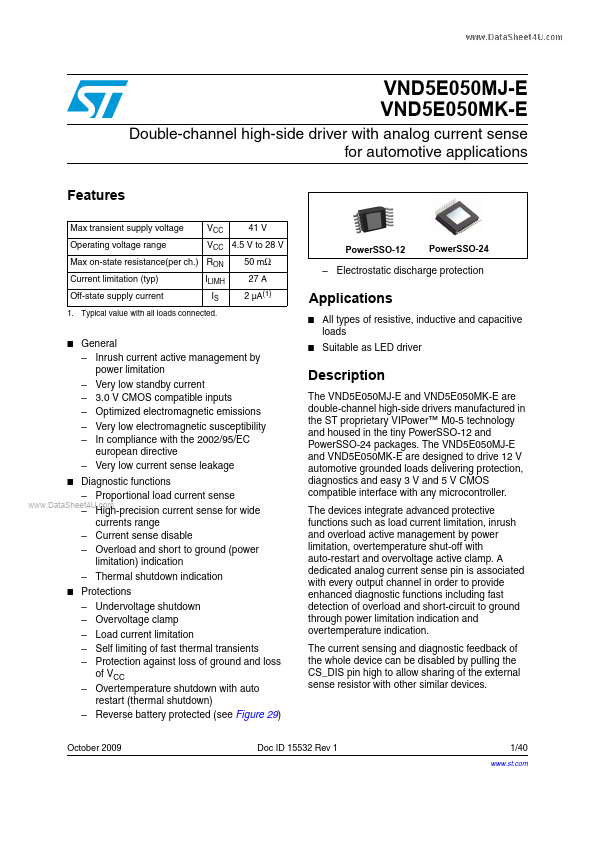 VND5E050MK-E