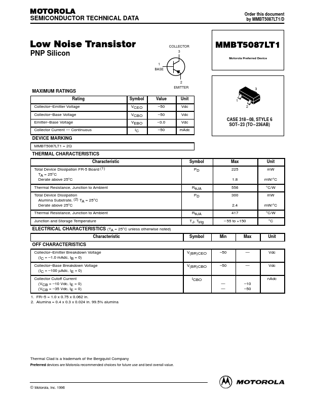 MMBT5087LT1