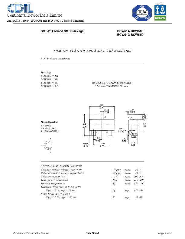 BCW61A